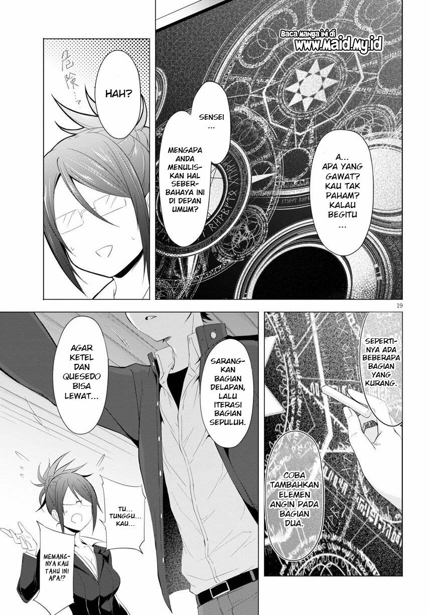 Maou Gakuen no Hangyakusha Chapter 04 Gambar 22
